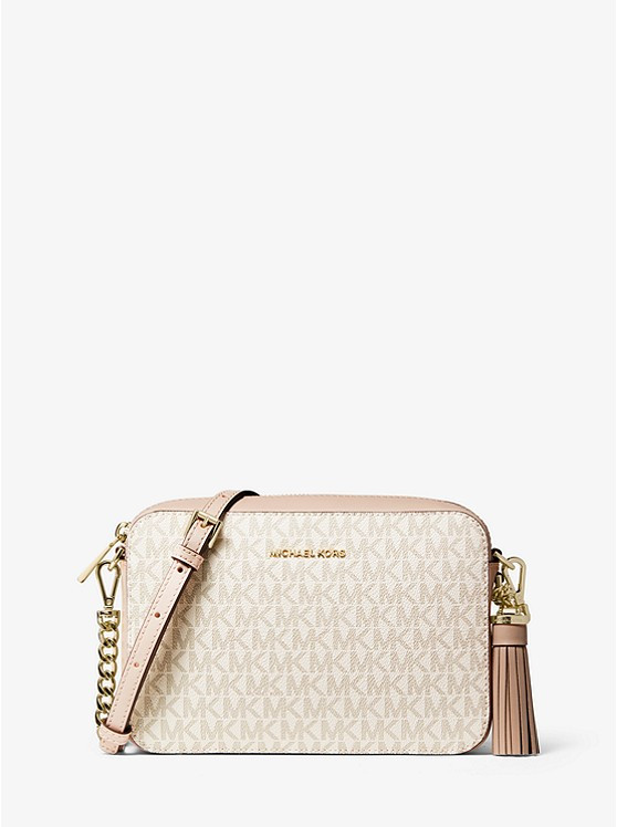 Ginny Medium Logo Crossbody Bag | Michael Kors US