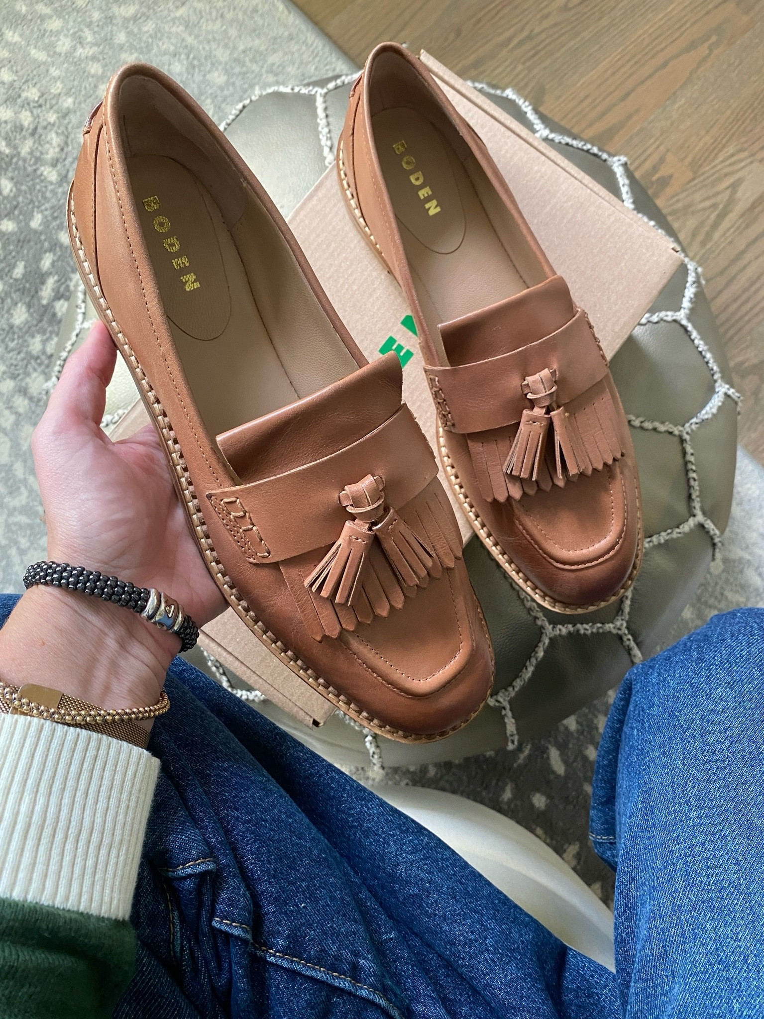 Tassel loafers 

 @Boden (US) 
#sponsored