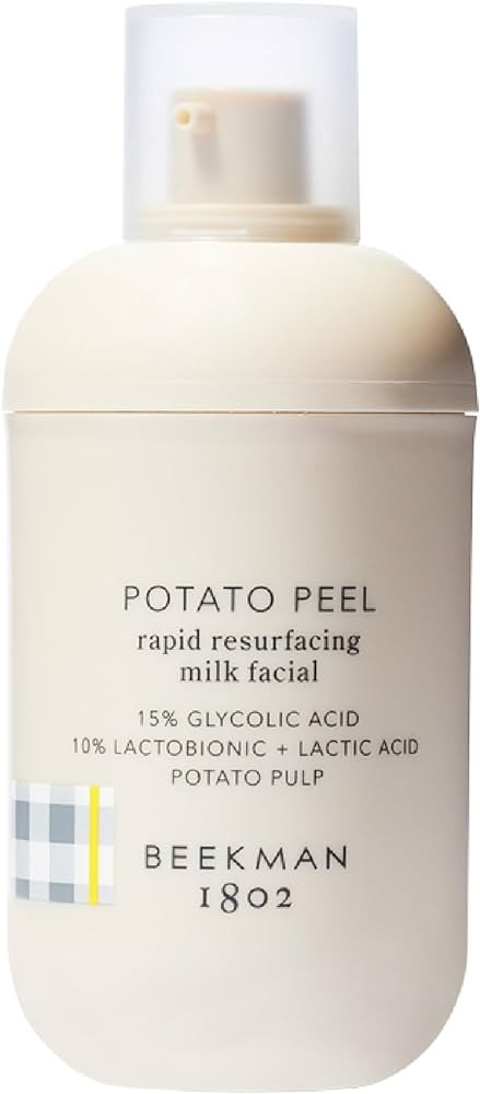 Beekman 1802 Potato Peel - Fragrance Free - Rapid Resurfacing Milk Facial - At-Home Peel - Visibl... | Amazon (US)