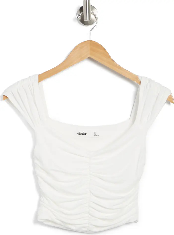 Shirred Crop Top | Nordstrom Rack