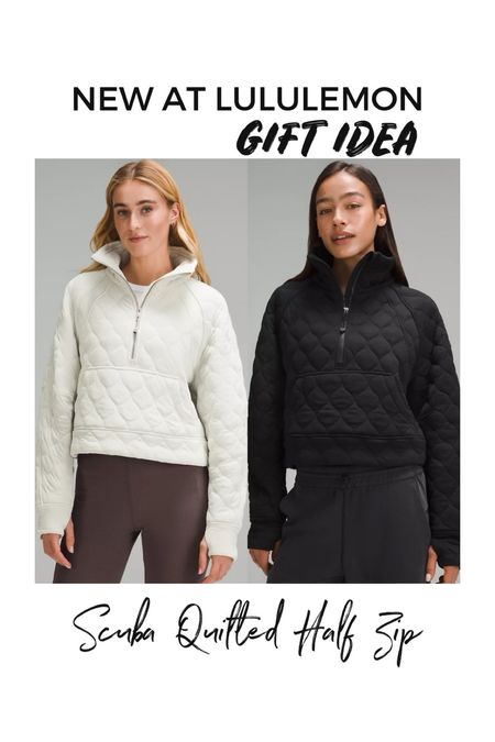 New at Lululemon quilted scuba half zip and great gift idea 

#LTKfitness #LTKGiftGuide #LTKstyletip