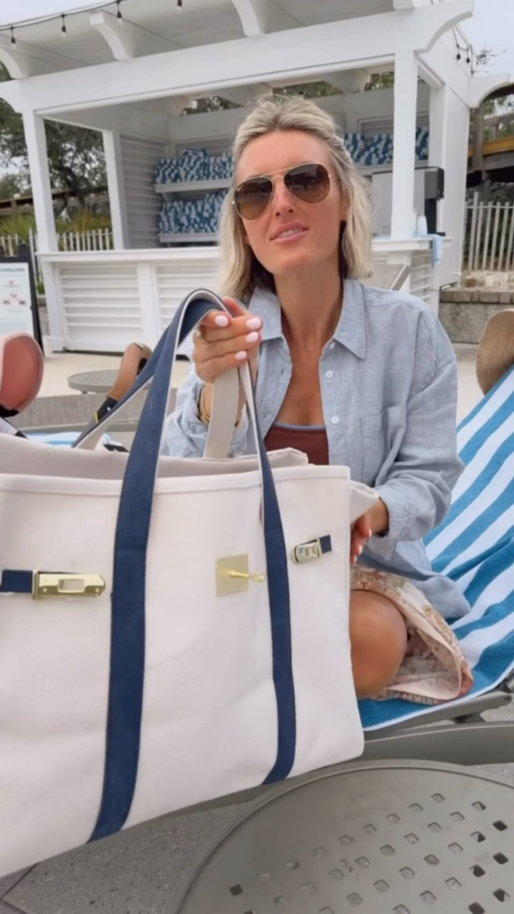 Sharing all the things I packed in my beach bag during last week! Some of these were for Miss Rosie!

Loverly Grey, beach bag, tote bag, resort wear, sarong, sandals, baby outfit, owala, hydration

#LTKSeasonal #LTKBaby