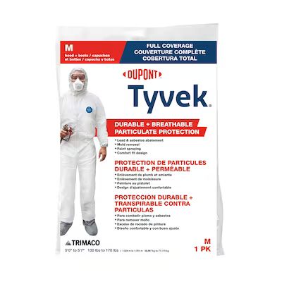 Trimaco M Tyvek Paint Protective Coveralls | Lowe's