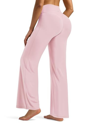 Willit Workout Gym Leggings for Women Straight Leg Bottoms Wide Leg Yoga Pants for Women High Wai... | Amazon (US)