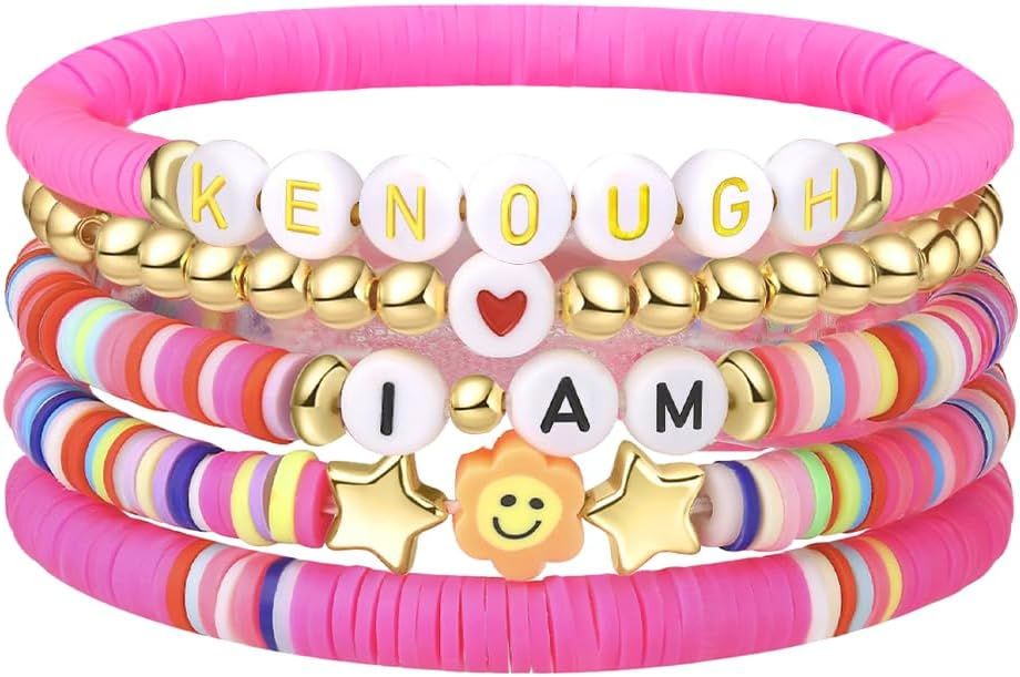 5PCS Kenough Bracelets Merch Jewelry for Women Men Girls Teens | Amazon (US)