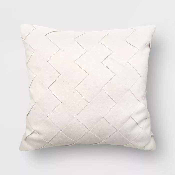 Square Basket Weave Throw Pillow - Project 62™ | Target