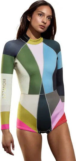 Cynthia Rowley Colorblock Wetsuit | Nordstrom | Nordstrom