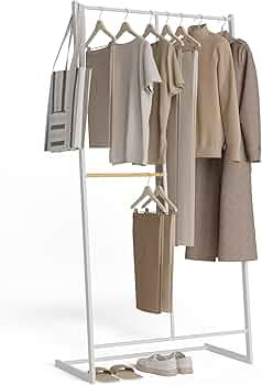 Newlux - Burro Ropa Resistente Hasta 15kg Hangy One 15 Doble Altura. Perchero Burro Ropa Metálic... | Amazon (ES)