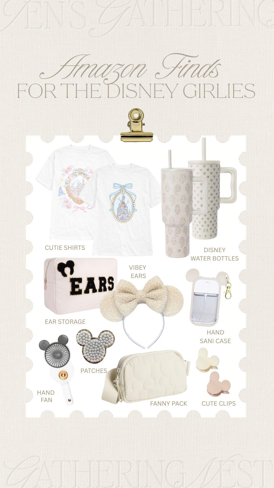 disney park essentials that are cute, functional, and amazon-found for long park days 🎢✨ 

#disneyfinds #amazonfinds #disneystyle #disneyoutfits #disneyessentials #disneyworld #minnieears #parkdaystyle #vacationmusthaves

#LTKootd #LTKKids #LTKTravel
