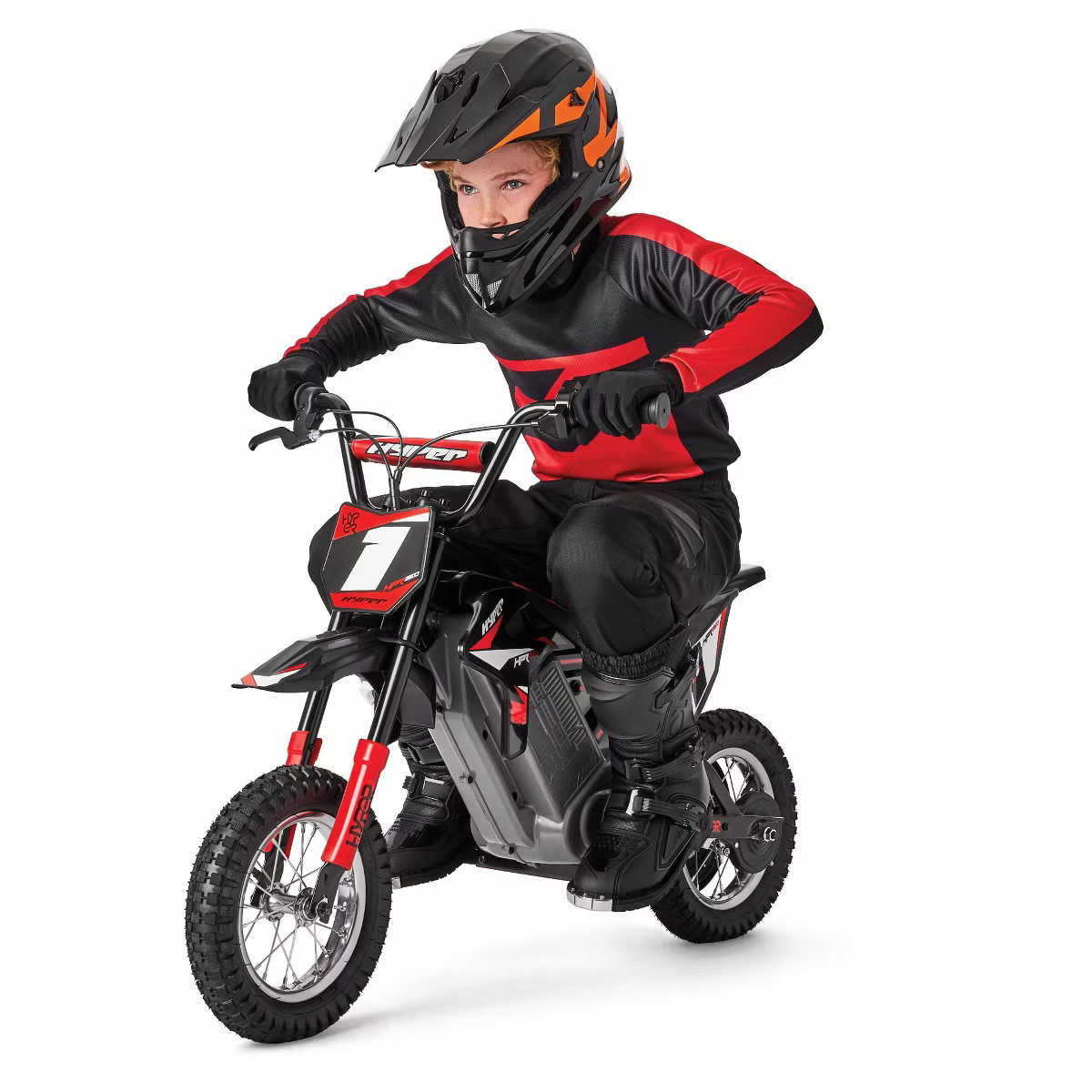 Hyper HPR350 Dirt Bike 24 Volt Electric Motorcycle for Kids' - Exclusive Red/Black | Target