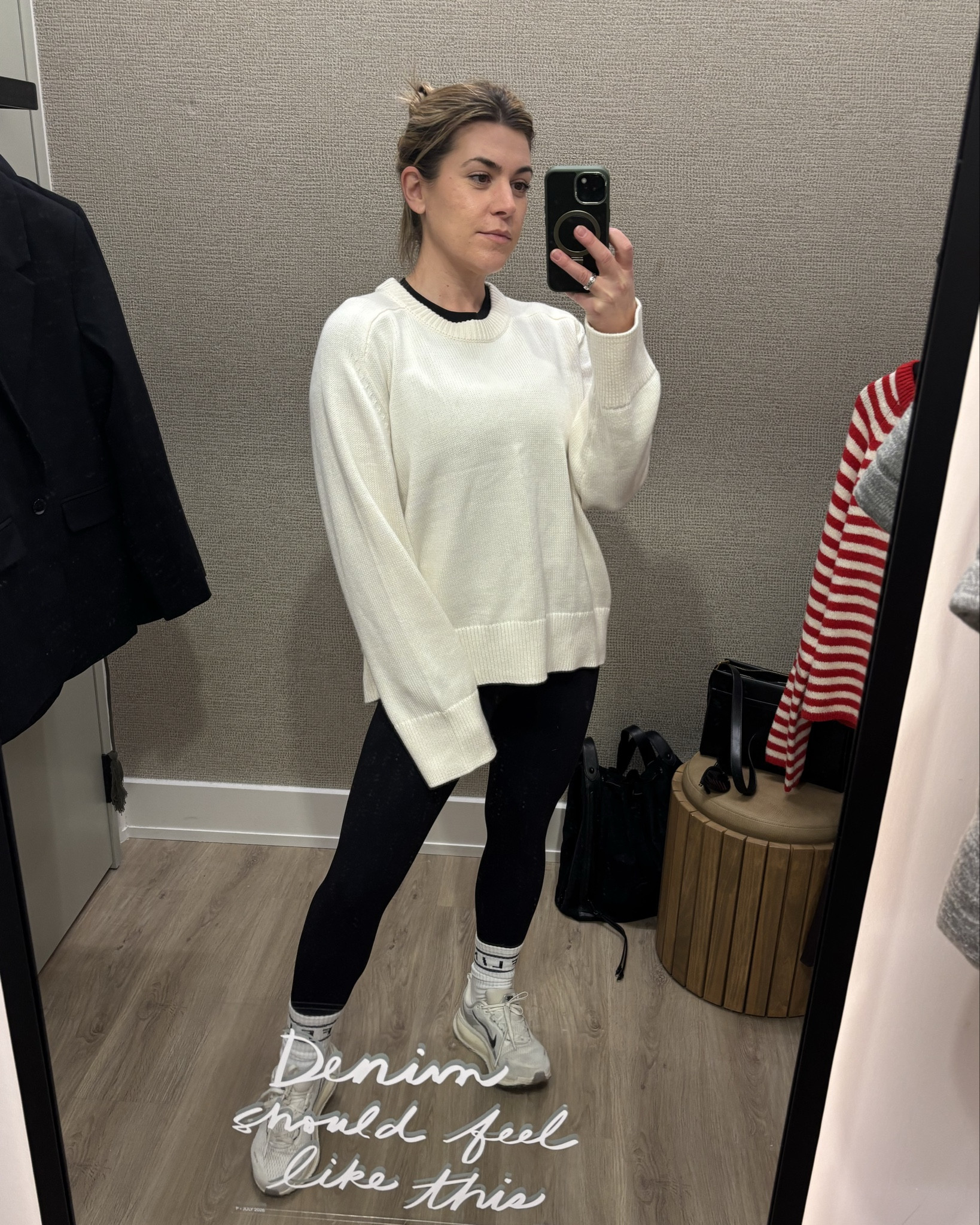 Ok true story this was left in the Abercrombie fitting room in my size, wow did not expect to love it but SO soft and just the perfect throw on sweater, comes in  10 colors

#LTKFindsUnder100 #LTKootd #LTKSeasonal