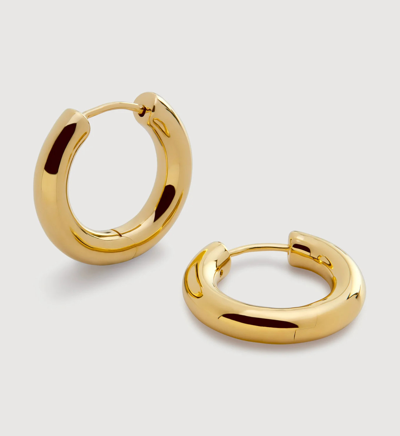 Click Small Hoop Earrings | Monica Vinader (US)