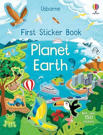 Planet Earth - First Sticker book     Paperback – May 19, 2022 | Amazon (US)