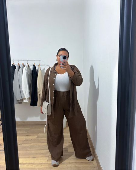 Fall outfit inspo for midsize curvy girls . Button shirt and wide leg pants , code S15tiff for 15% off on SHEIN!
#falloutfits #sheindiscountcode #sheincurve #curvyfashion #midsizeoutfits 


#LTKstyletip #LTKmidsize #LTKplussize