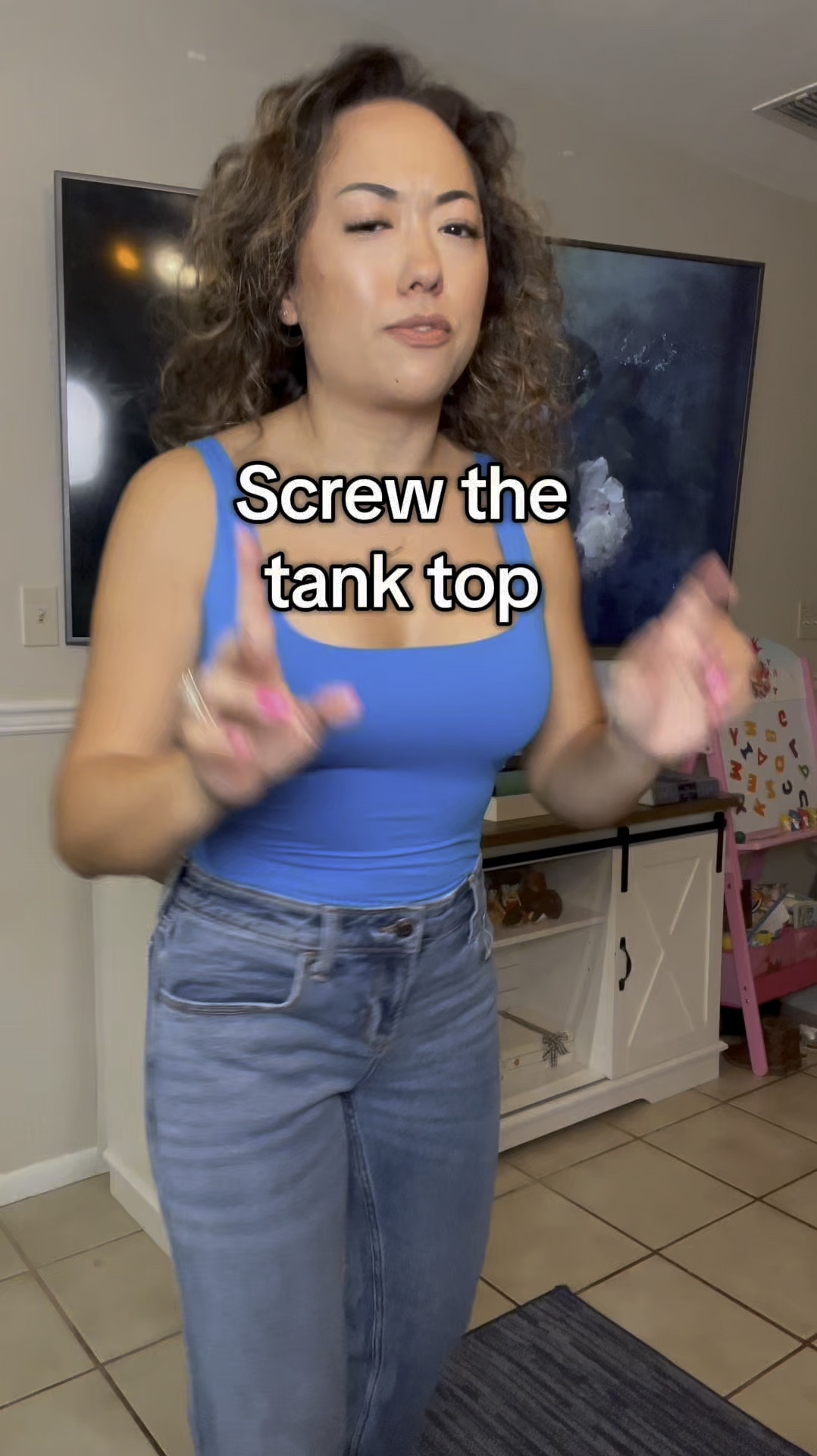 These PUMIEY double-lined spaghetti strap tanks are buttery soft, offer great coverage, and are perfect for summer or layering under your fave tops. A wardrobe essential 

 

#LTKSummerEdit #LTKFindsUnder50 #LTKStyleTip