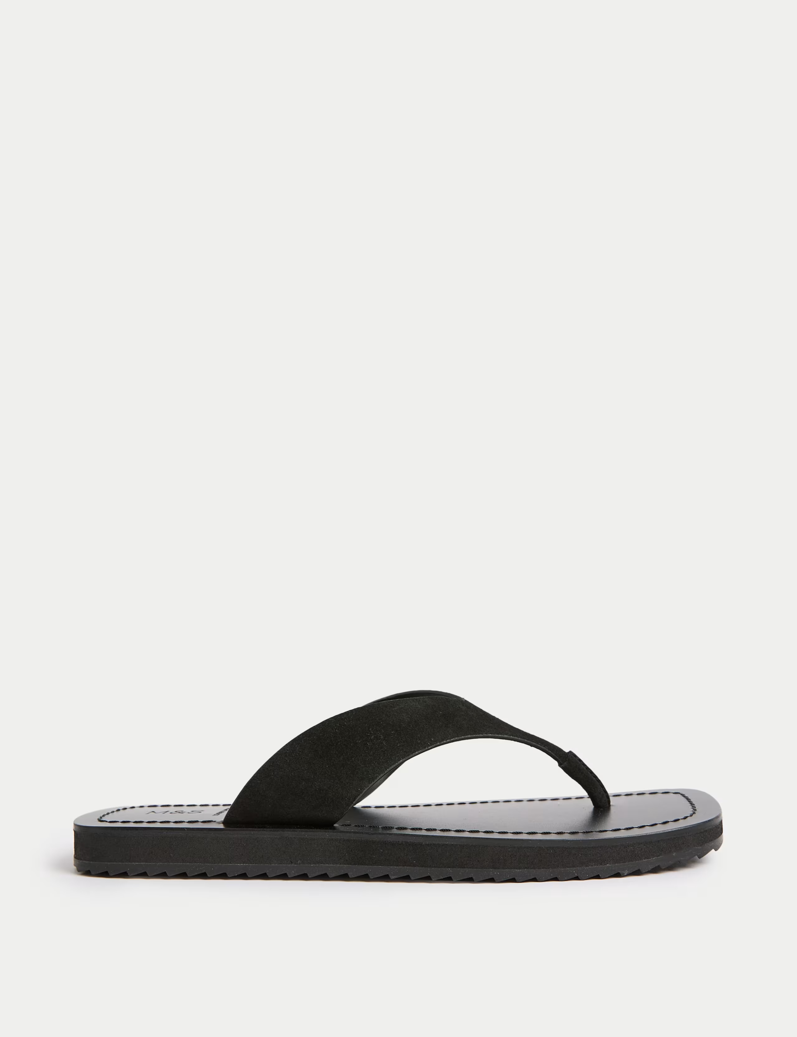 Suede Flat Square Toe Sandals | Marks & Spencer (UK)