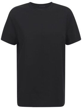 WARDROBE.NYCCLASSIC COTTON JERSEY T-SHIRT | Luisaviaroma