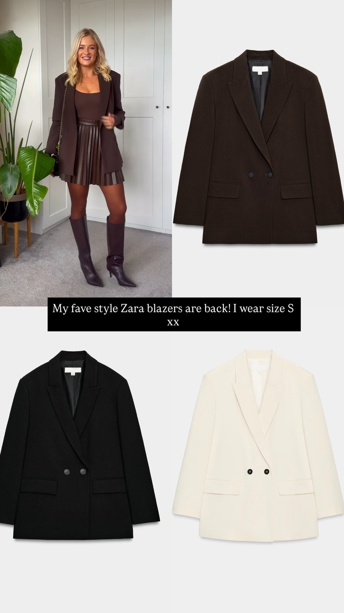 The best Zara blazers are back!