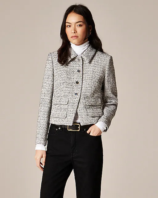 Lucie jacket in marled tweed | J. Crew US