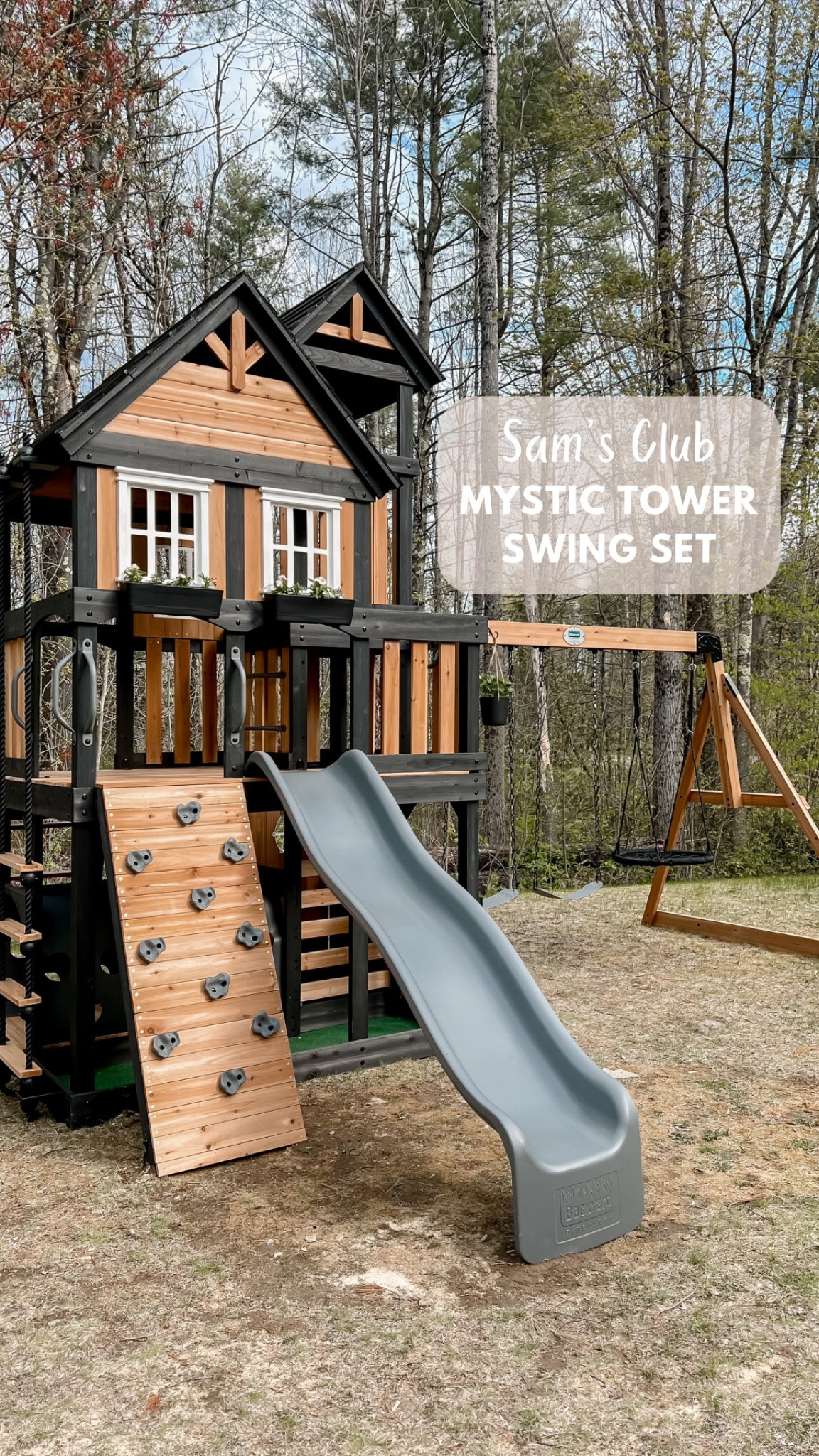 Sam’s Club Mystic Tower Swing Set, plus the accessories we added!🥰

#LTKSeasonal #LTKHome