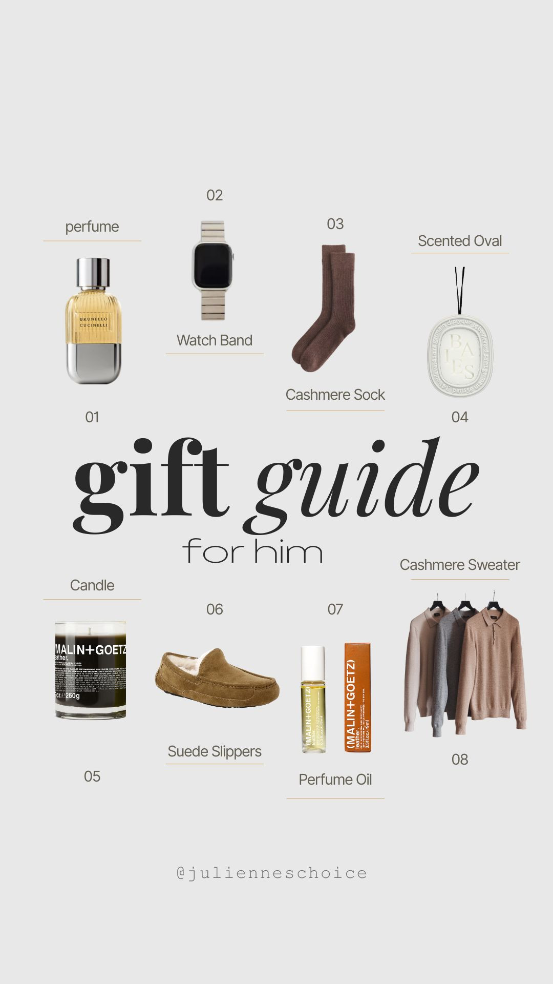 Finding the right gift for him = easy this year.
Timeless, practical, and just cool enough ✨julienneschoice 

#GiftGuide2025 #HolidayShopping #LTKHoliday

 

 #LTKGiftGuide #LTKHoliday #LTKMens
