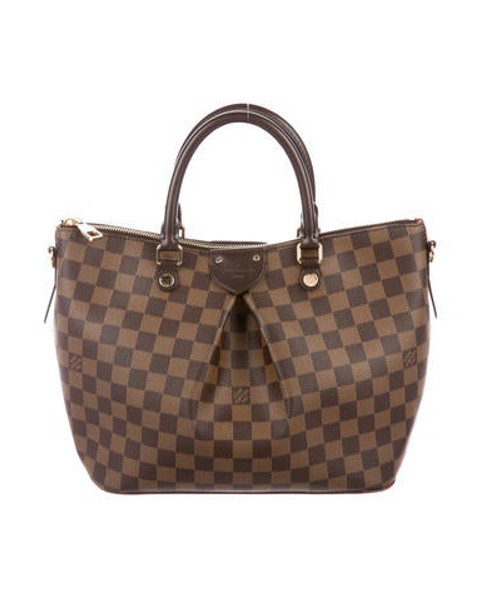 Louis Vuitton 2016 Damier Ebene Siena MM Brown | The RealReal