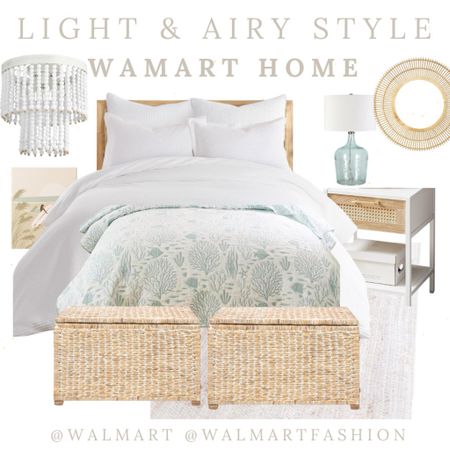 Create this light and airy bedroom in your own home by shopping these high-end inspired pieces at Walmart!  

#walmartpartner @walmart #walmart #walmarthome #wamartfinds #coastabedroom #guestbedroom

#LTKFamily #LTKFindsUnder100 #LTKHome