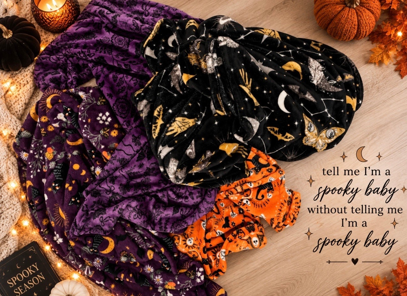 @Walmart Halloween throw blankets under $10