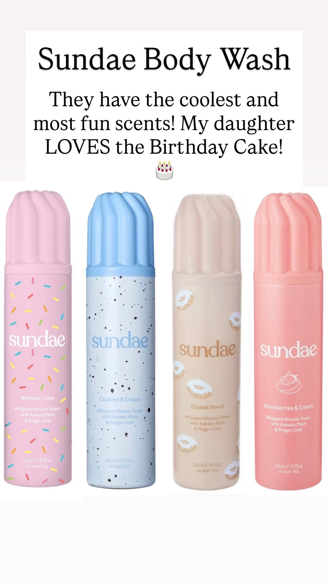 Sundae body wash for girls 🩷💜

#LTKBeauty