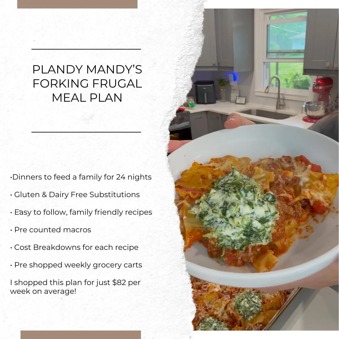 Plandy Mandy's Forking Frugal Meal Plan - Etsy | Etsy (US)