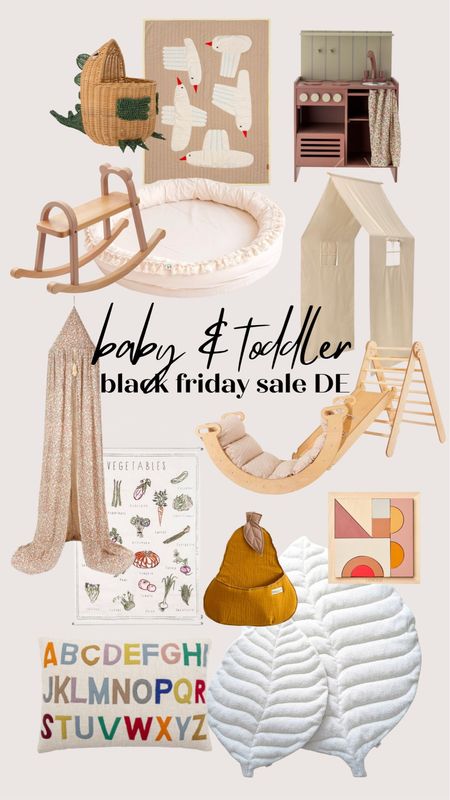 🇩🇪Baby & toddler Black Friday sale: beige baby, organic vibes and neutral home style items. 

#LTKCyberSaleDE #LTKbaby #LTKhome