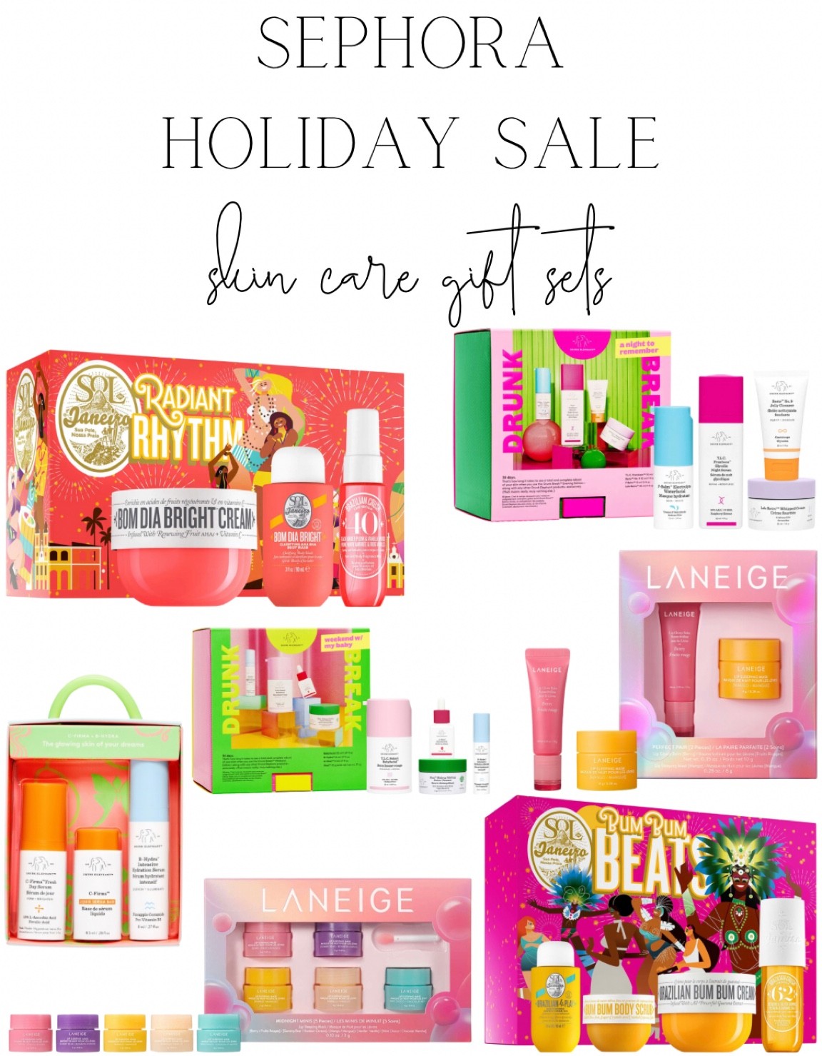 SEPHORA HOLIDAY SALE! Skin care gift sets! 
Sephora sale / skin care gift sets / skin care finds / sale finds 

#LTKHoliday #LTKbeauty #LTKsalealert