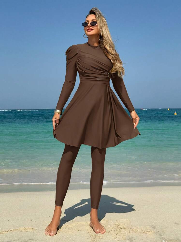 Brown swimwear | SHEIN