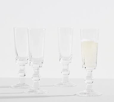 Beaumont Champagne Glasses - Set of 4 | Pottery Barn (US)