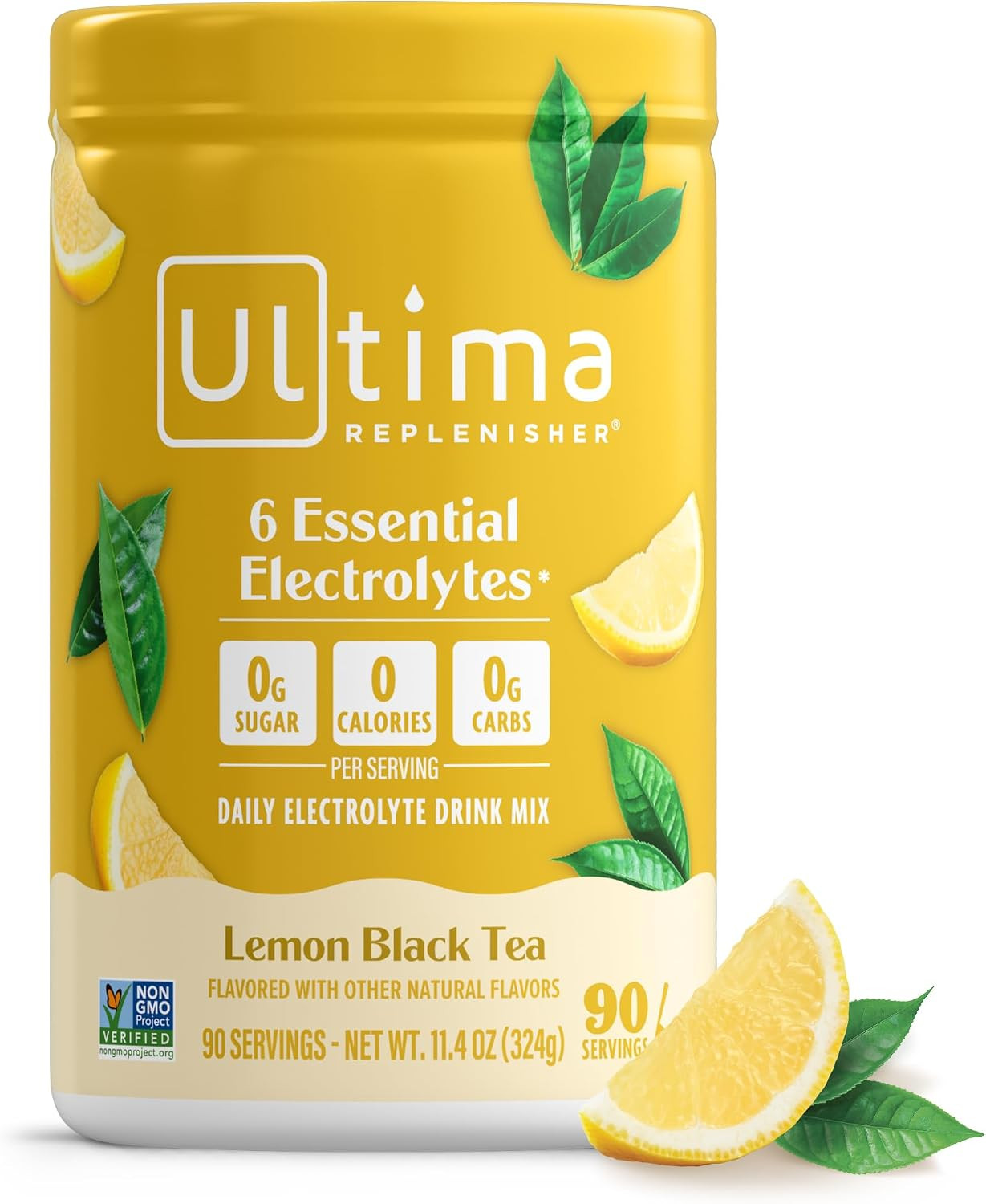 Ultima Replenisher Daily Electrolyte Powder Drink Mix, 90-Serving Canister | Amazon (US)