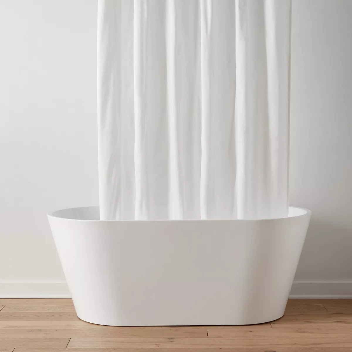 70"x71" Waterproof Recycled Fabric Heavy Weight Shower Liner - Threshold™ | Target