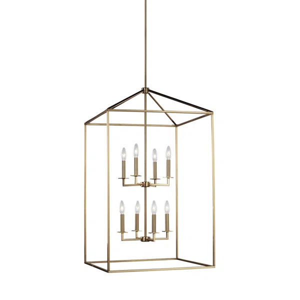 8 - Light Lantern Rectangle Chandelier | Wayfair North America