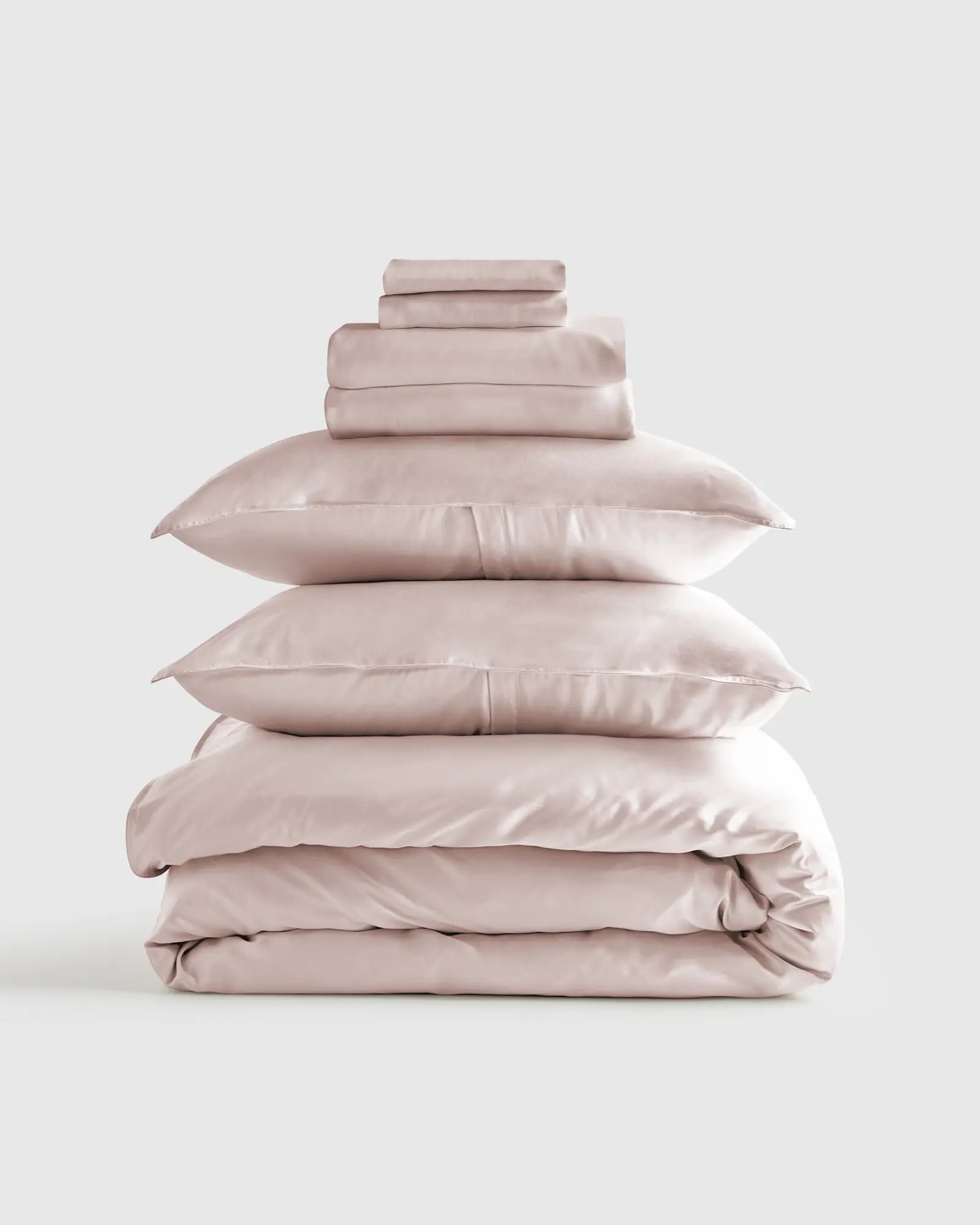 Bamboo Deluxe Bedding Bundle in Soft Blush | Quince