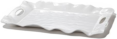 Beatriz Ball Havana White Rectangular Tray with Handles, | Amazon (US)