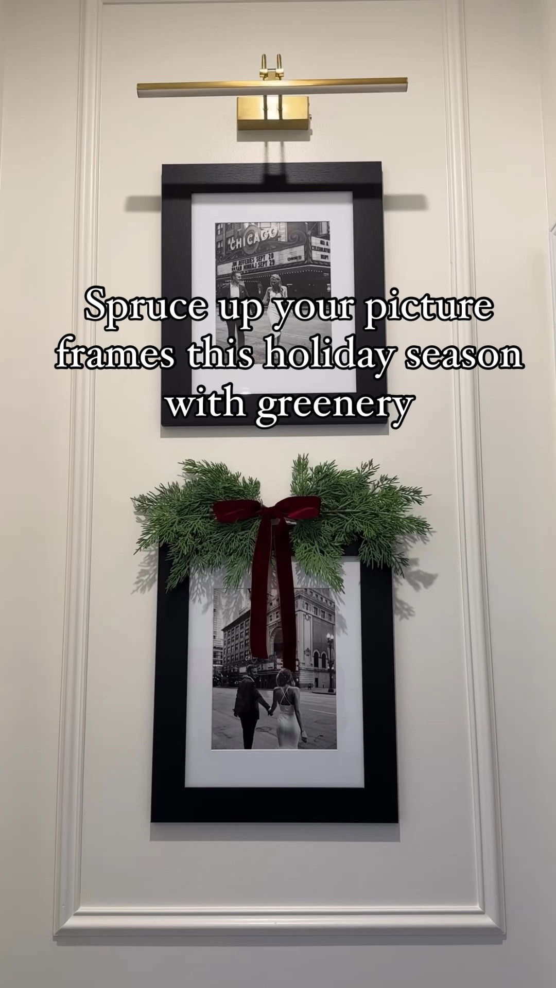 Picture frame greenery , ribbons, greenery , Christmas decor, Christmas decorations 

#LTKHoliday #LTKHome #LTKSeasonal