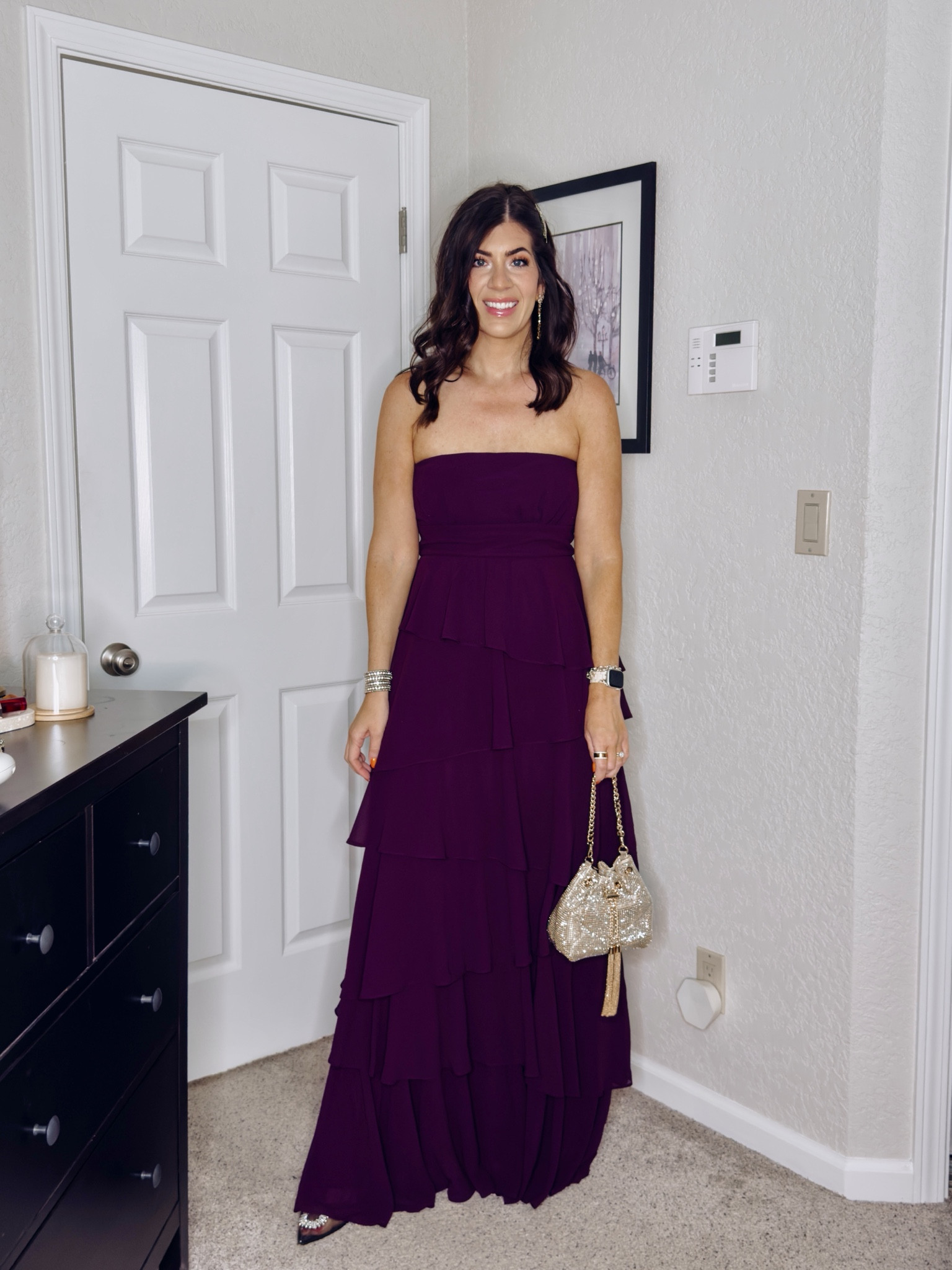 In a medium wedding guest dress 

#LTKTall #LTKWedding #LTKMidsize