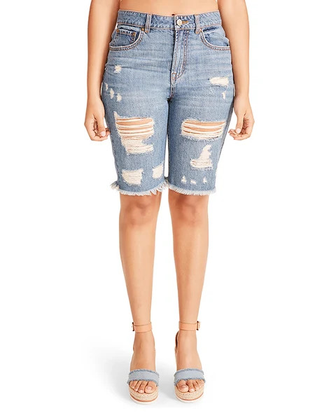 HIGH RISE BERMUDA SHORT DENIM FABRIC 

  @media (min-width: 20em){
    .adaptive-badge {
      di... | Steve Madden (US)