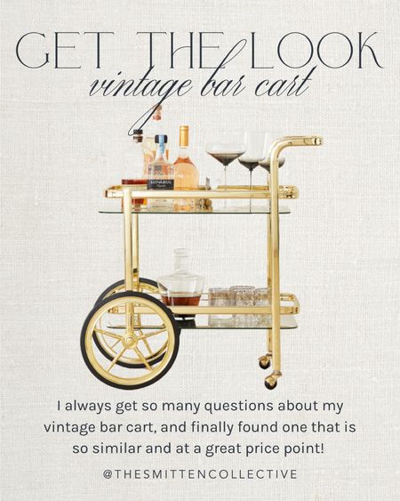 So excited about this new home release - finally a vintage inspired gold bar cart available and in stock!

#LTKstyletip #LTKsalealert #LTKhome