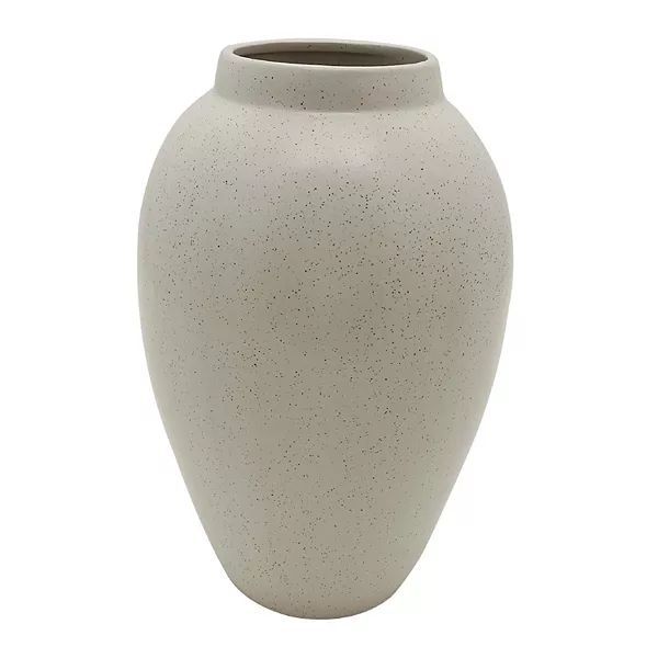 Sonoma Goods For Life® Large Round Brown Speckled Vase Table Decor | Kohl's