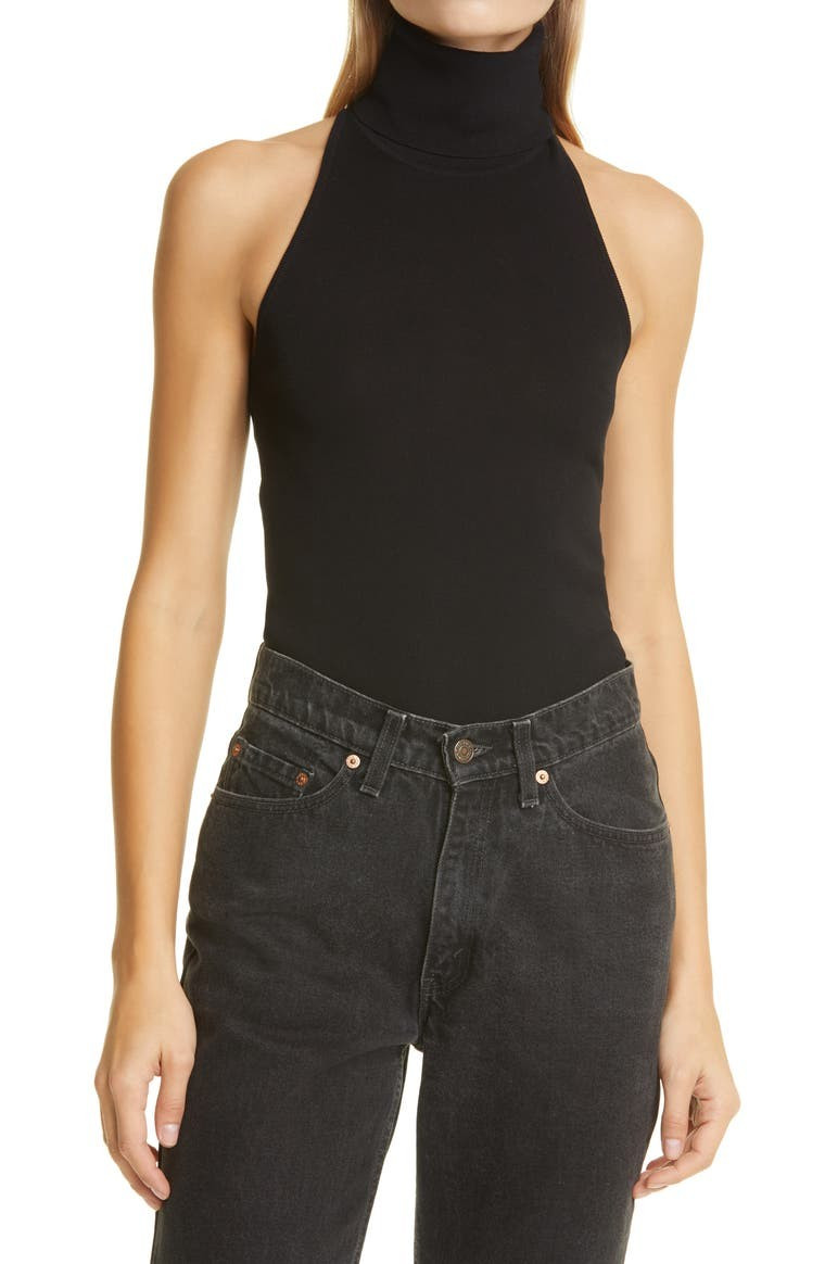 Turtleneck Sleeveless Top | Nordstrom