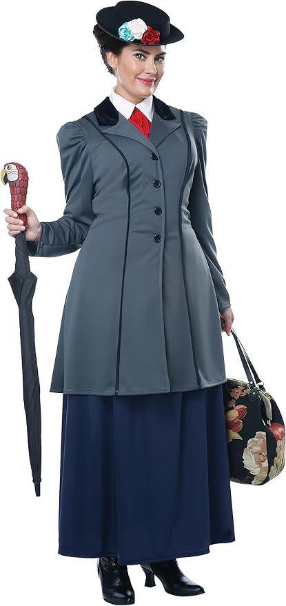 Women's Plus Size Nanny Costume | Amazon (US)