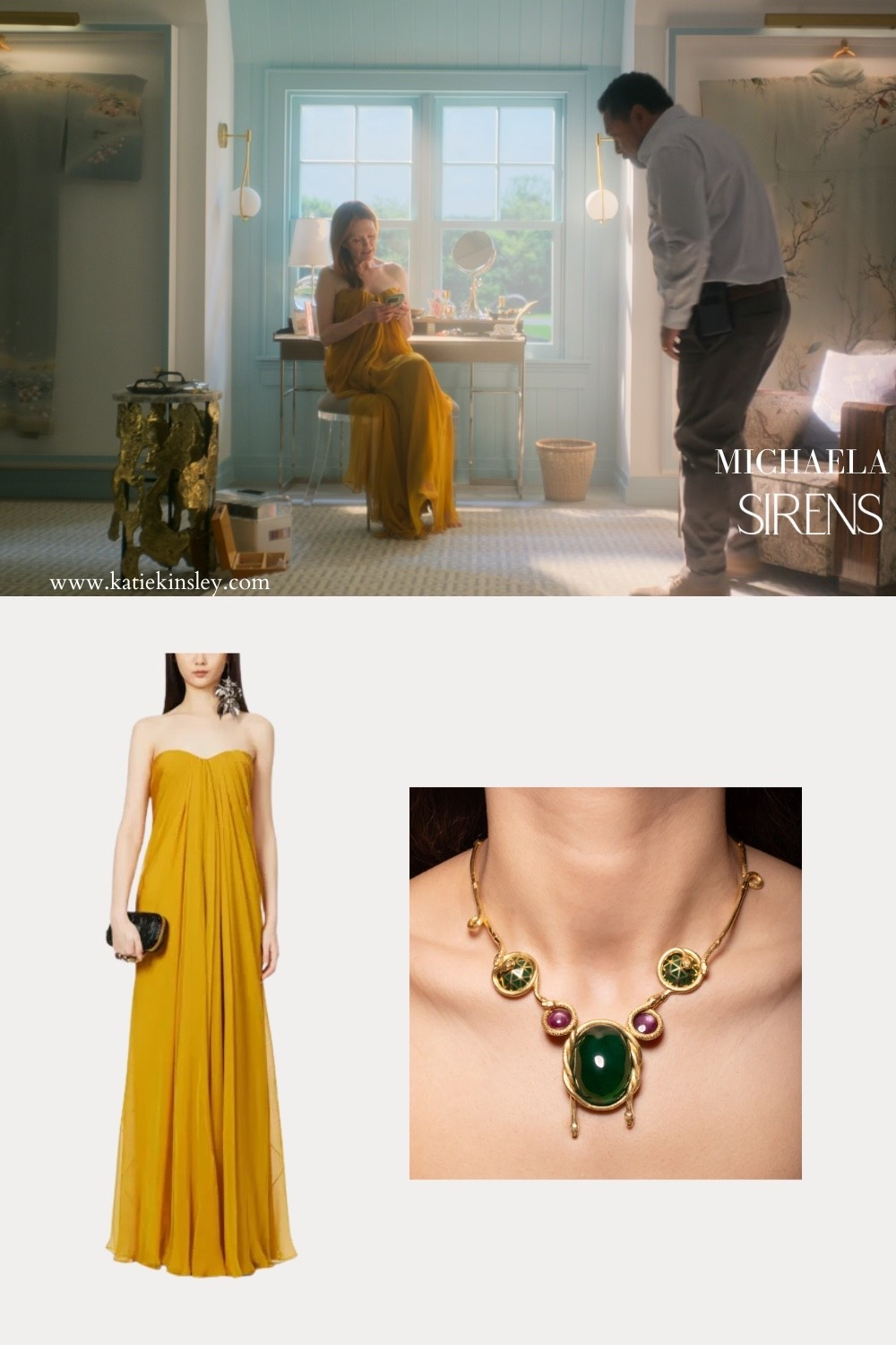Netflix Sirens: Michaela’s gold gown

#LTKStyleTip