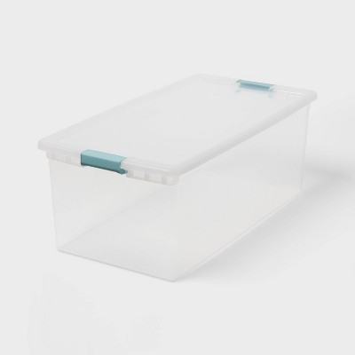 110qt Storage Bin with Latches - Brightroom™ | Target