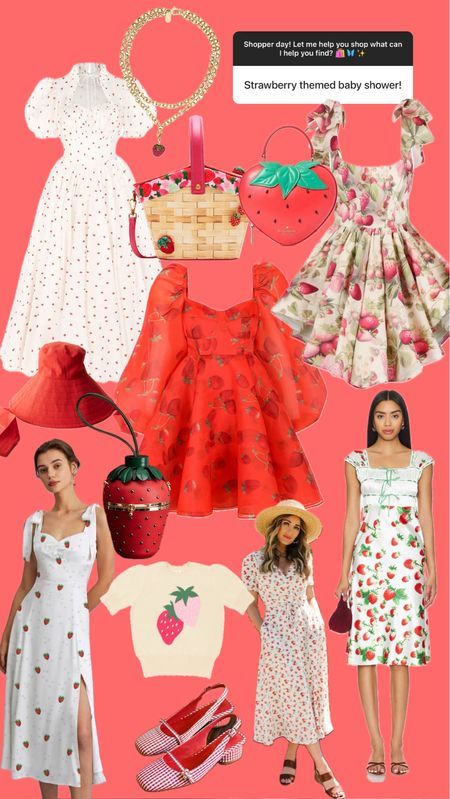 Strawberry theme baby shower 🍓 

#LTKSeasonal #LTKBaby #LTKFamily