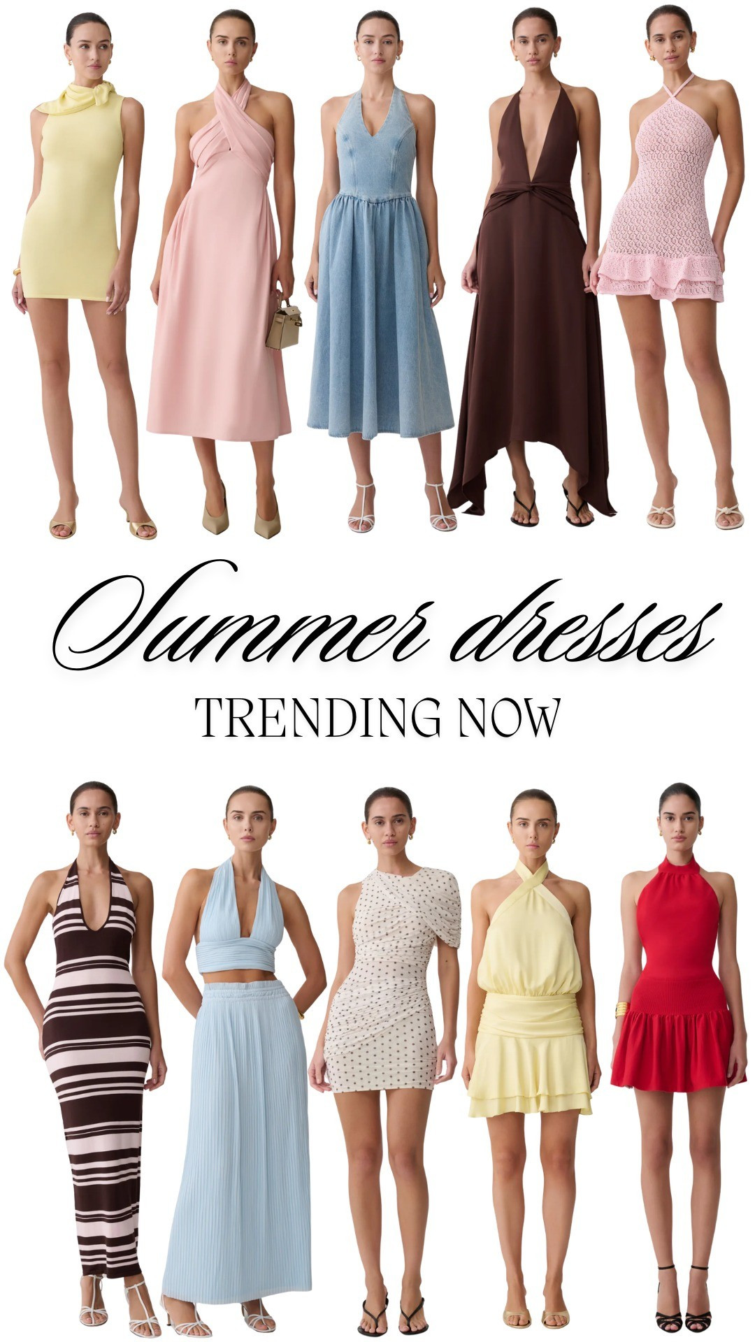 Oh yes, I found the perfect summer dresses from Meshki — they look amazing not just for girls’ brunches, but also for going shopping. I’d honestly take half of them on a resort vacation, to stroll along the beach, or even on a trip to Italy — they would look perfect there.Think soft, light tones, beautiful structure, and interesting details. They’re very summery, comfortable, feminine, and elegant.Follow my shop 🛍 irenecheshin the @shop.LTK app to shop this and all my other posts or head to my Link in Bio or Stories!

#LTKootd #LTKSeasonal #LTKSaleAlert